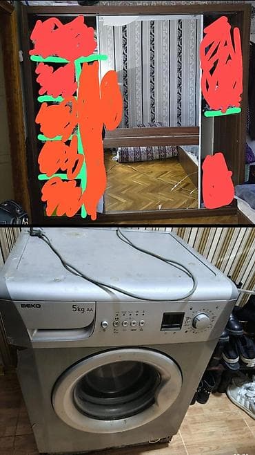 soyuducular beko: Paltaryuyan maşın Beko, 5 kq — 1