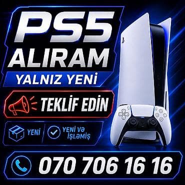 YÜKSƏK QİYMƏTƏ NOUTBUK PS5 ALIRAM TEKLİF EDİN YENİ VƏ İŞLƏMİŞ lalafo.az -da YÜKSƏK QİYMƏTƏ NOUTBUK PS5 ALIRAM TEKLİF EDİN YENİ VƏ İŞLƏMİŞ