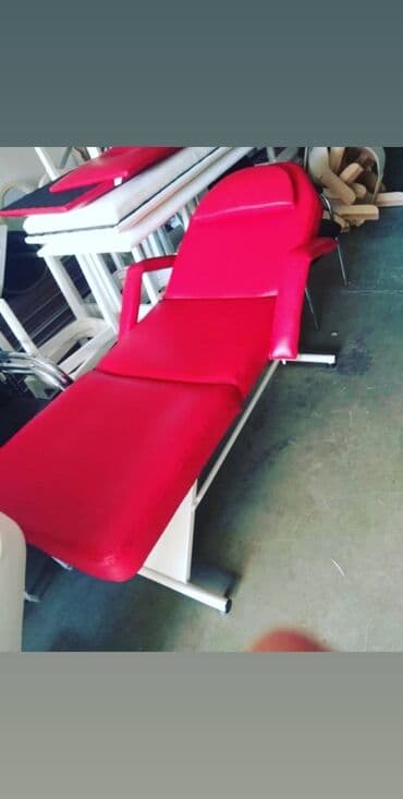 evde qal sekiller: Yeni, Kosmetoloji kuşetka, Qatlanan, rəng - Ağ — 6