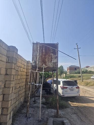 unitaz baçoku: Metall su çəni və dayaq konstruksiyası - Material: qalın metal — 4