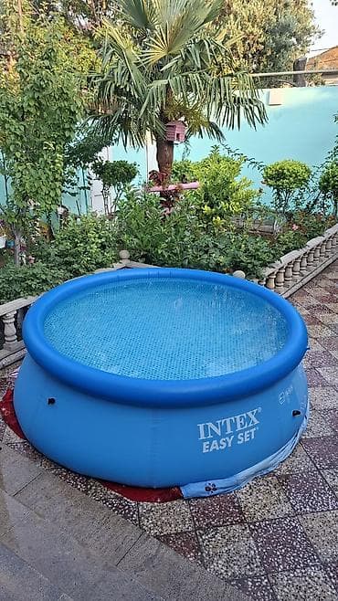 bas gitara: 🌊 INTEX Easy Set Hovuz 🏖️ ✔️ 244x61 sm ölçü ✔️ Asan quraşdırılma ✔️ — 1