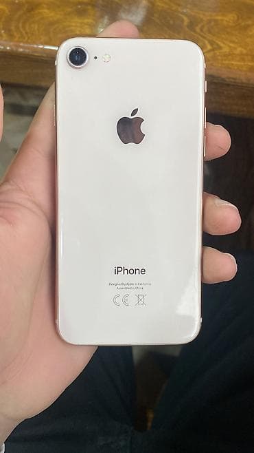 IPhone 8, 64 GB, Rose Gold, Barmaq izi, Simsiz şarj lalafo.az -da IPhone 8, 64 GB, Rose Gold, Barmaq izi, Simsiz şarj