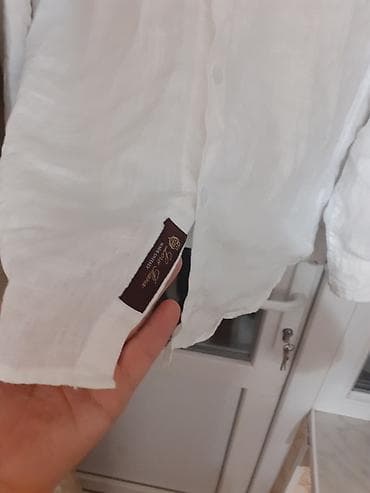 ağ koftalar: Gencede satilir orginal Loro Piana stili ketan rubaska 50azn alinib — 7