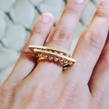 tək qaş: Toy, Üzük, Pandora, Sarı qızıl, 585 Əyar, Qaşsız — 1