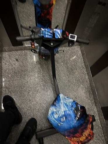 skuter max: Elektrikli sürüş üçün drift skuter/hoverkart - Korpus: “od və buz” — 2