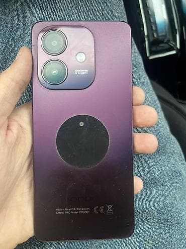 android manitor: Oppo A3x, 64 GB, rəng - Bənövşəyi — 2