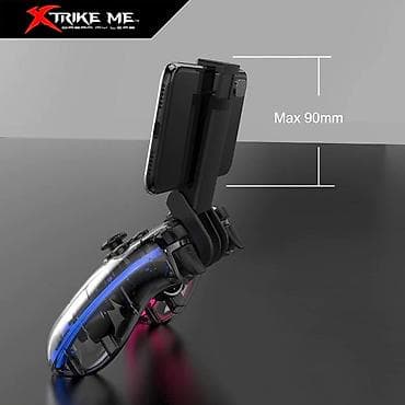 switch: Gamepad Wireless Qeymped XTRIKE ME With Light & Phone Holder — 4