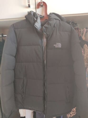 дождевик купить в баку: The North Face kişi puffa qış gödəkçəsi - Rəng: qara, iç hissə boz - — 4