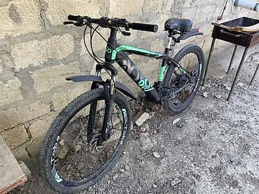 velosibet gence: Dağ velosipedi – 26” təkərli, disk əyləcli, amortizatorlu - Çərçivə — 2