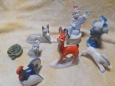 Советские фарфоровые фигурки — 3