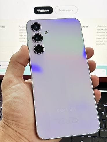 redmi note 12 s: Samsung Galaxy A55 5G, 128 GB, rəng - Çəhrayı, İki sim kartlı, Face ID, Sensor — 4