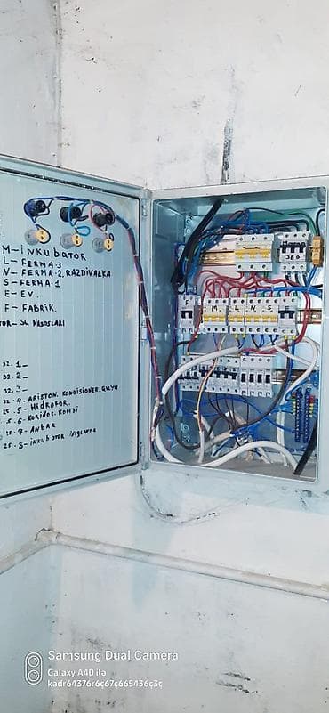aluminium qapi pencere: Peşəkar elektrik və santexnik sistemlərinin quraşdırılması xidməti — 10