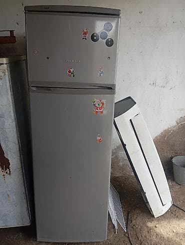 İşlənmiş 2 qapılı Nord Soyuducu Satılır, rəng - Boz