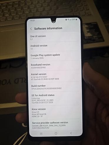 samsung a30s ekran: Samsung Galaxy A32, 128 GB, rəng - Qara — 10