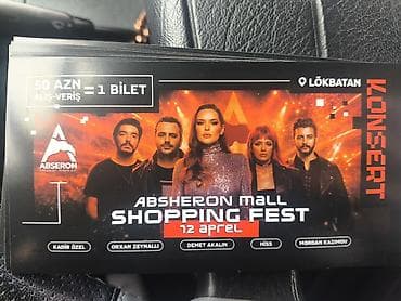 инстасамка концерт в баку: Absheron Mall Shopping Fest – Konsert biletləri Tədbir: - Konsert — 1