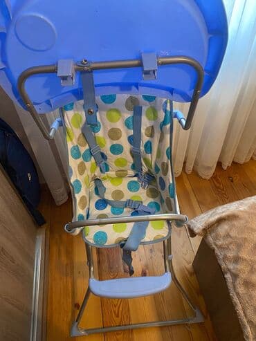 nəfəs alan ayı: Uşaq yemək stulu - Yüngül metal karkaslı, sabit və möhkəm — 1