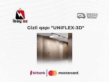 Gizli qapı "UNIFLEX-3D"H2110-2390-6600 AZN H2400-5900 AZN