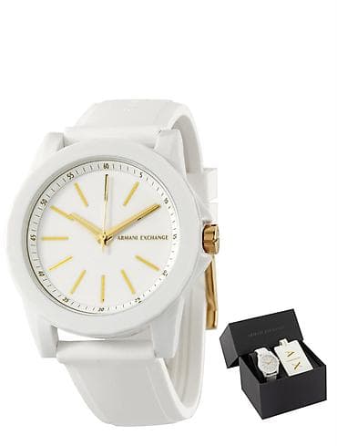 Личные вещи: Armani Exchange kişi/qadın qol saatı – hədiyyə qutusu ilə set - — 2