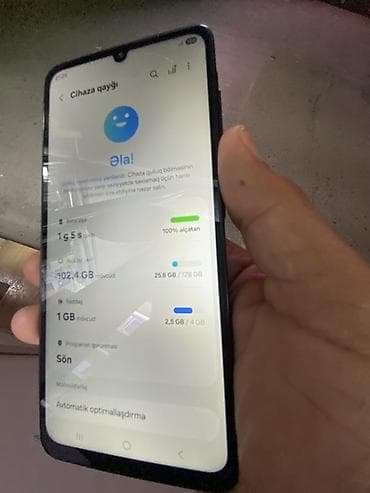 galaxy a07: Samsung Galaxy A07, 128 GB, rəng - Qara, Barmaq izi, İki sim kartlı, Face ID — 3
