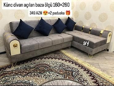 sultan divan: Künc divan, Yeni, Açılan, Bazalı, Parça, Şəhərdaxili pulsuz çatdırılma — 1