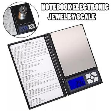 Notebook Qizil Terezi 0.01G•500G Deqiqlikle Gosterir Qızıl terezi
