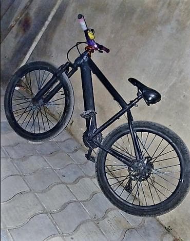 Şəhər velosipedləri: Qrips vol vıns qrıps bənövşəyi hediye mtb yqılıb — 1