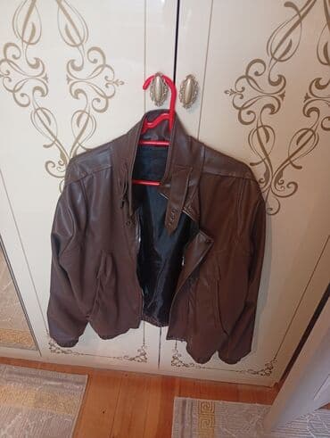 Kurtka, Dəri, Payız, XL