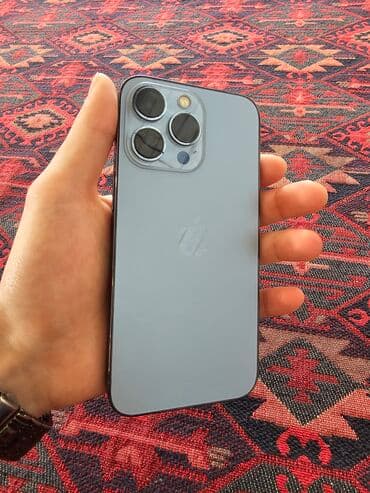 IPhone 13 Pro, 128 GB, Blue Titanium, Face ID, Barmaq izi lalafo.az -da IPhone 13 Pro, 128 GB, Blue Titanium, Face ID, Barmaq izi