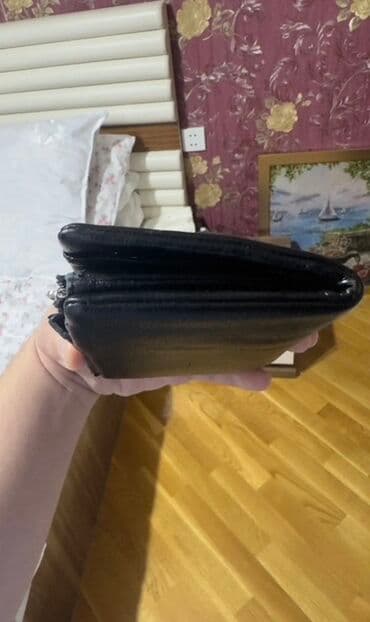 tək qaş: Pulqabı, Təbii dəri, Yeni — 3