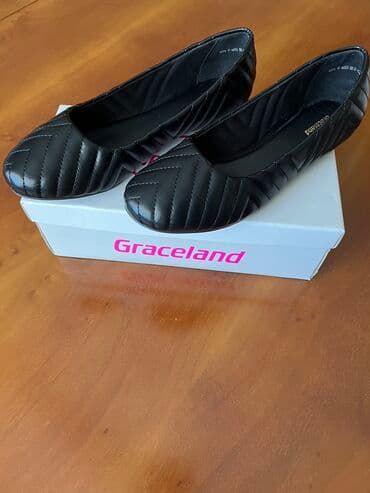 домашние женские тапочки балетки: Балетки, Размер: 39, цвет - Черный, Новый — 1