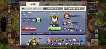 muhafize iş: Clash of Clans hesabı – inkişaf etmiş əsas kənd və inşaatçı bazası - — 2