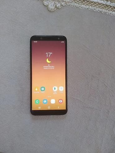 nova 9 se: Samsung Galaxy A6, 32 GB, rəng - Gümüşü, İki sim kartlı — 1