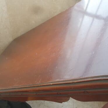 журнальный столик на колесиках: Qonaq masası, Açılmayan, Taxta, Dördbucaq masa — 1