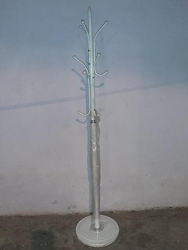 dolap ofis: Metaldan şaquli paltar asılqanları - Material: möhkəm metal gövdə və — 4