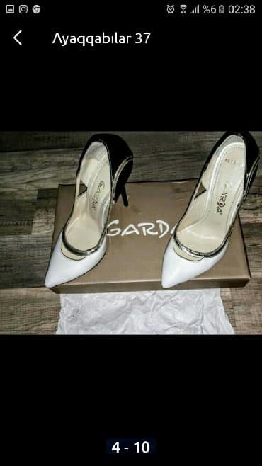 белые туфли новые: Туфли, Размер: 37, цвет - Белый, Новый — 3