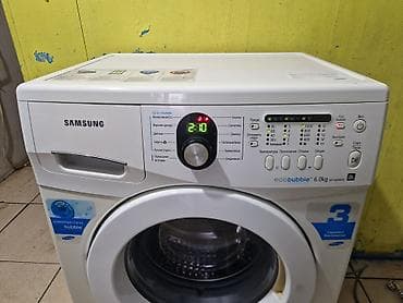 Техника и электроника: Стиральная машина Samsung, 6 кг, Б/у, Автомат, Есть сушка, Нет кредита, Платная доставка — 4