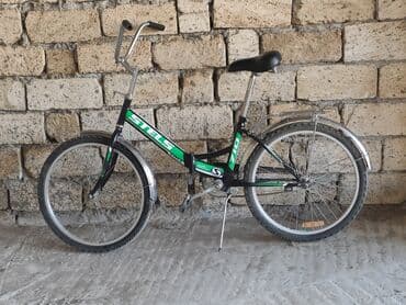 qız velosiped: İşlənmiş Şəhər velosipedi Stels, 24", sürətlərin sayı: 1, Pulsuz çatdırılma — 3