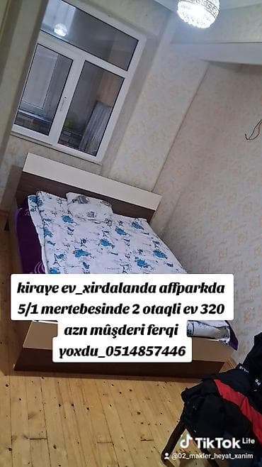 Kiraye ev_xirdalanda affparkda 5/1 mertebesinde 2 otaqli ev 320 azn lalafo.az -da Kiraye ev_xirdalanda affparkda 5/1 mertebesinde 2 otaqli ev 320 azn