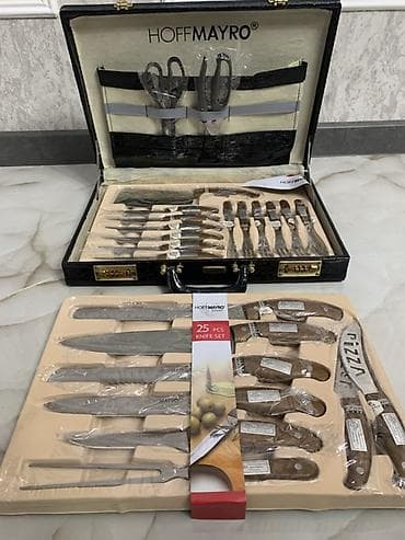 HOFFMAYRO 25 Parça Bıçaq Dəsti – çamadanlı Mətbəx üçün tam peşəkar — 4