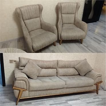 💰 400 AZN – Divan və kreslo 🛋️✨ ✅ Məlumat: Açılmır və bazası yoxdur. 📍 — 1