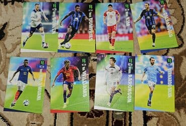 gerb olan qepikler: Panini Premier League futbol kartları dəsti - Topps/Panini üslubunda — 3