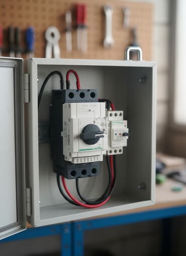 ev əşyaları ikinci el: Schneider Electric Elektrik avtomat, 3 faza, 690 Vt — 1