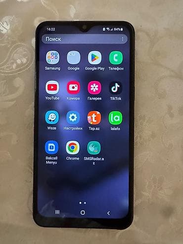 Samsung Galaxy A10s, 32 GB, rəng - Qara, Barmaq izi, İki sim kartlı — 1