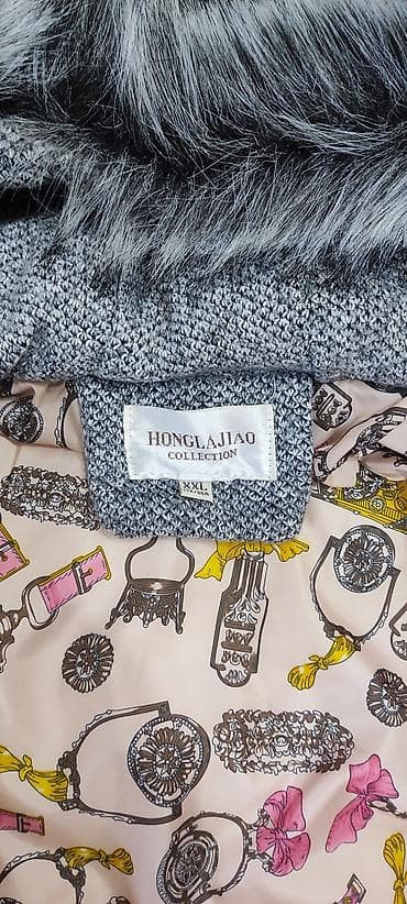hind geyimi: Palto, 2XL, rəng - Boz — 4