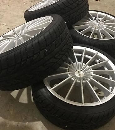 yeni teker kreditle type 1: R17 Lider disk təkər komplekti satılır udari svrkasi eyrlik yoxdu — 1