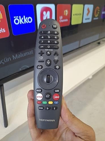 televizo: Hoffmann Smart TV – webOS LG menyusu mışka pult 165 ekran 4k — 3