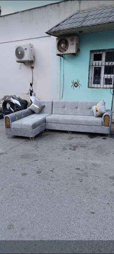 Masalar və oturacaqlar: Künc divan, Yeni, Açılan, Bazalı — 1