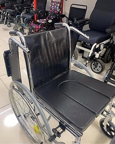 xəstə arabası: Tualetli əlil arabası – çoxfunksiyalı model - Daxili çıxarılan qablı — 3