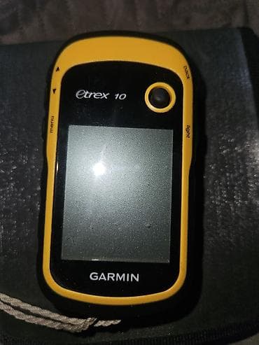 Garmin eTrex 10 əl GPS naviqatoru.Exolot.Эхолот. - Kompakt, yüngül və