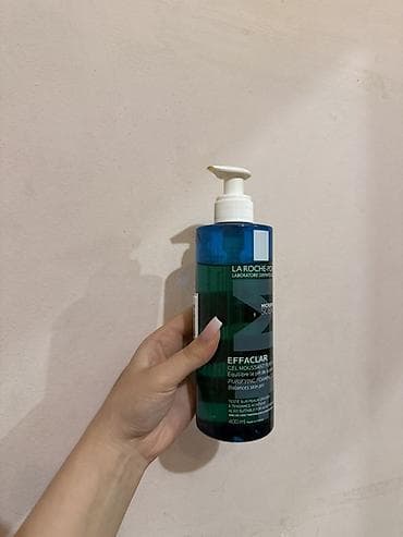 saç yuma: Üz yuma geli, La Roche-Posay, Yağlı dəri üçün, 400 ml — 1
